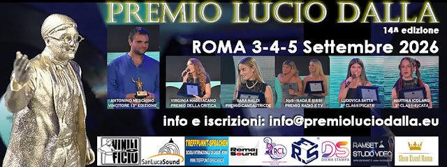 XIV Edizione “PREMIO LUCIO DALLA”: la Campania pronta a schierare i suoi talenti in finale!