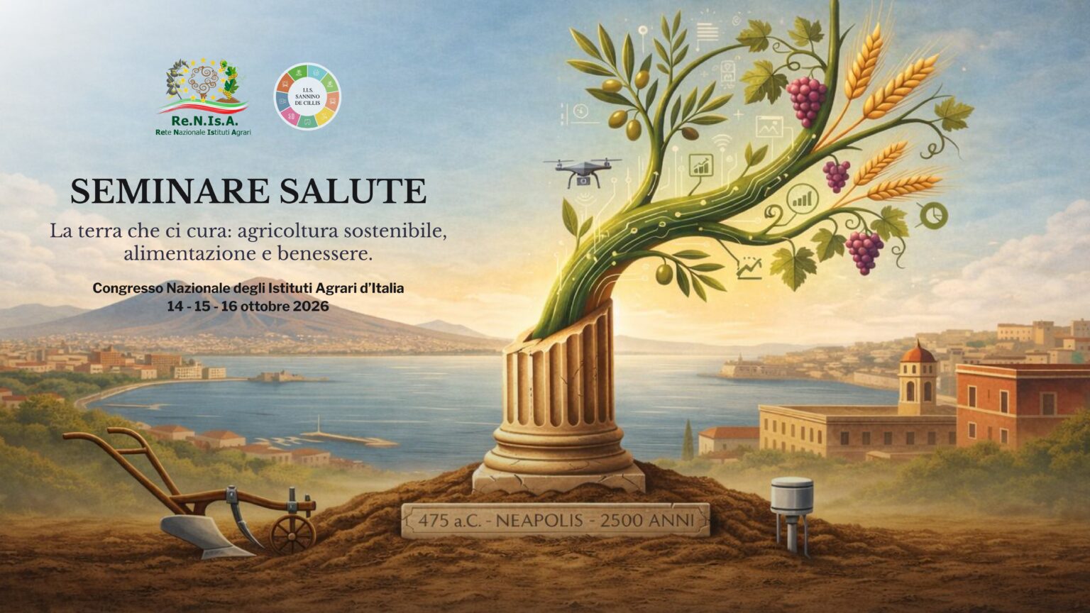 Seminare Salute: a Napoli il XVIII Congresso Nazionale degli Istituti Agrari