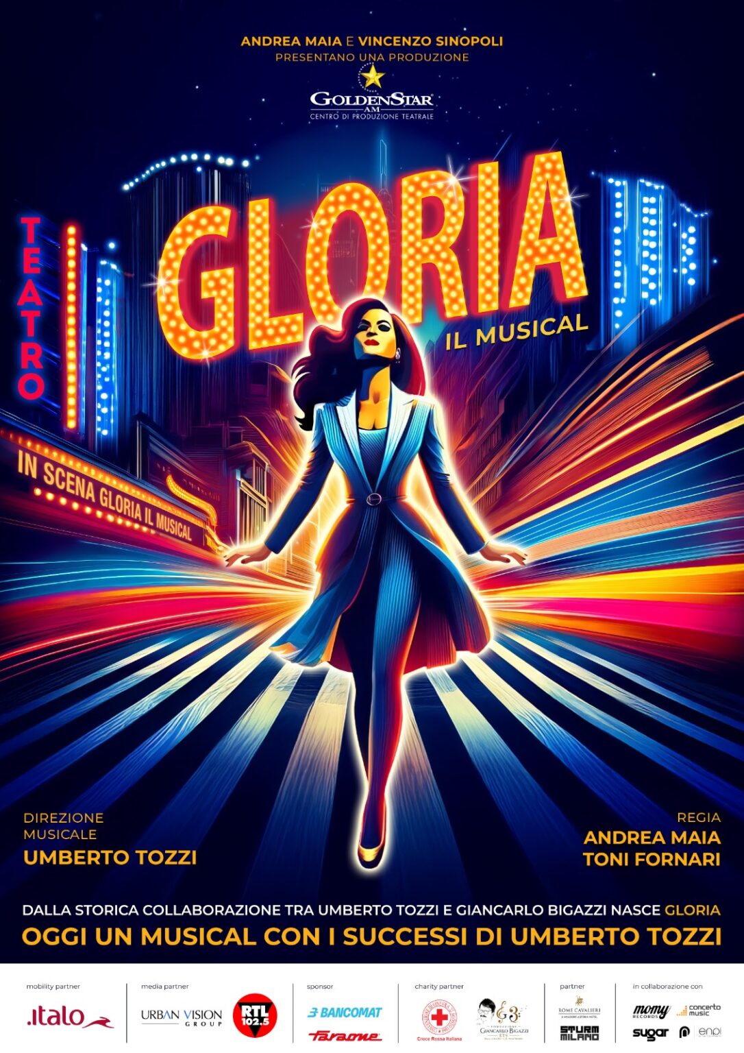 Gloria Il Musical: Umberto Tozzi porta a teatro la storia di una generazione