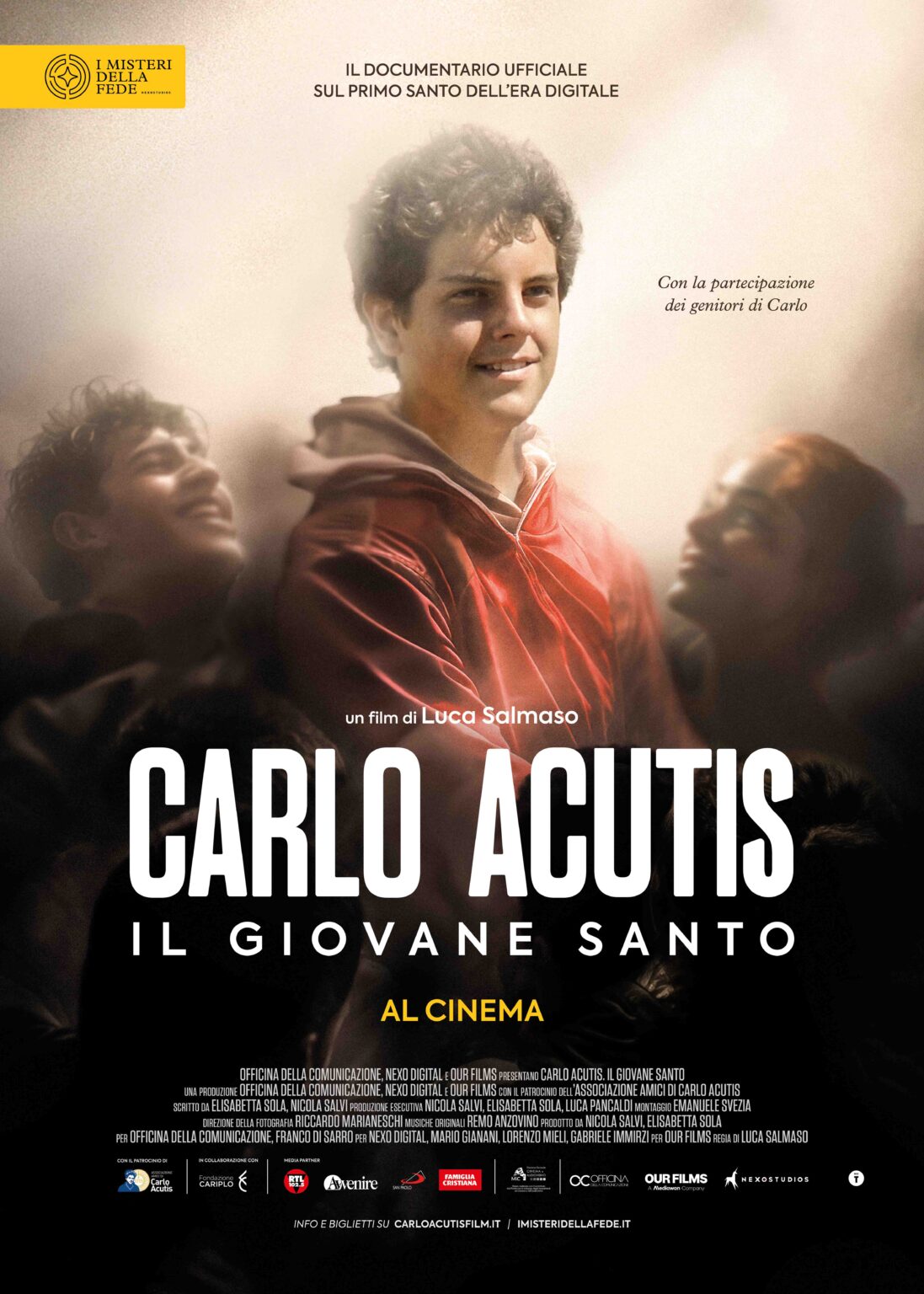 Carlo Acutis. Il Giovane Santo torna al cinema: dopo 65.000 spettatori arriva in 150 sale dal 22 al 28 ottobre